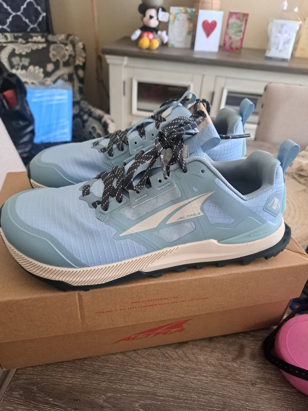Altra Light Blue Trail Hiking Shoes